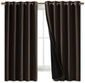 NICETOWN Complete 100% Blackout Curtains, Thermal Insulated & Energy Efficiency by NICETOWN