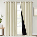 NICETOWN Living Room Completely Shaded Draperies, Privacy Protection & Noise by NICETOWN