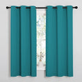 NICETOWN Room Darkening Curtains 63 inch Length 2 Panels, Thermal Insulated by NICETOWN