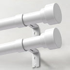 IFELS 2 Pack Heavy Duty Curtain Rods by IFELS