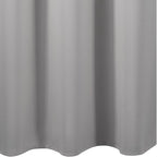 LEMOMO Light Grey Blackout Curtains 42 x 54 Inch Length Set of 2 Panels Grommet - Image 8