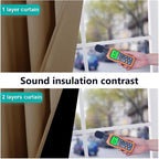 NICETOWN 100% Blackout Window Curtain Panels, 2 Pieces, 42-inch Wide Per Panel - Image 4