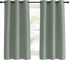NICETOWN Bedroom Curtain Panels Blackout Draperies, 1 Pair, 42 by 60 inches - Image 2
