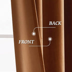 RYB HOME Velvet Blackout Curtains - Image 5