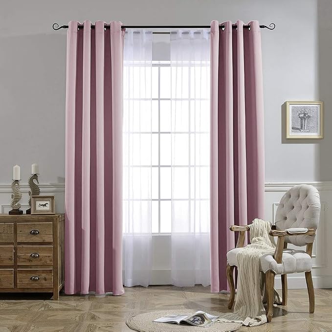 NICETOWN Blackout Curtains for Girls Room - Image 6