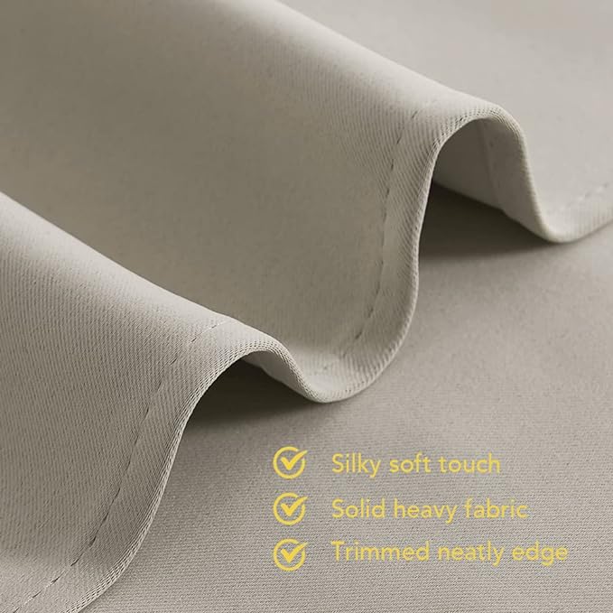 NICETOWN Modern Blackout Curtains Noise Reducing, Thermal Insulated and Privacy - Image 5