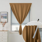 Self Adhesive Curtains, Stick Curtain Blackout Shades Window Cover Curtains - Image 5