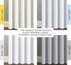 H.VERSAILTEX Patio White Curtains 100 x 96 Inches - Image 3