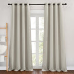 NICETOWN Natural Room Darkening Curtains by NICETOWN