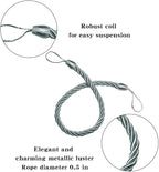 BEL AVENIR Curtain Rope Tiebacks, Drapery Rope Holdbacks - Image 2