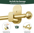 KAMANINA Curtain Rods No Drilling - Image 5