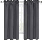 DWCN Blackout Curtains for Bedroom 63 Inch Length 2 Panels Set, Solid Thermal - Image 9