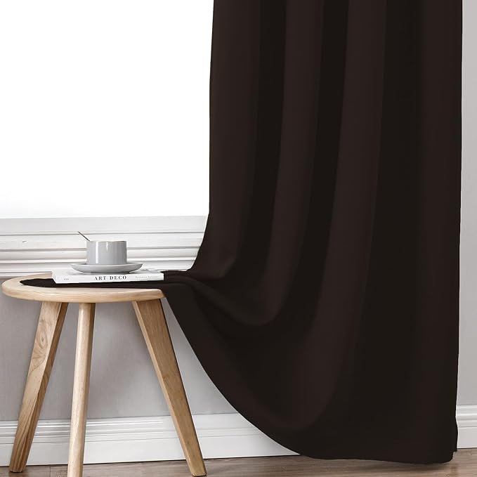 ChrisDowa 100% Blackout Curtains 90 inch Long - Image 7