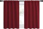 NICETOWN 36 inch Curtains for Small Windows, Thermal Insulated Privacy Short - Image 2