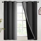 SimpleHome Ombre 100% Blackout Curtains by SimpleHome