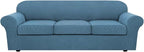 H.VERSAILTEX 4 Piece Stretch Sofa Covers by HVERSAILTEX