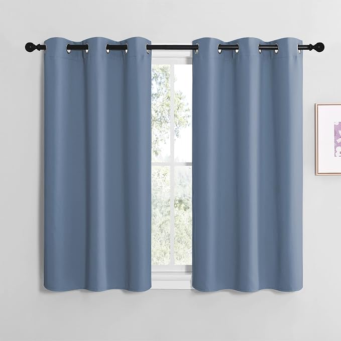 NICETOWN Kitchen Curtains Small Window Curtains & Drapes, Thermal Insulated by NICETOWN