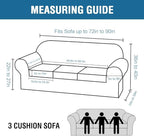 H.VERSAILTEX Modern Velvet Plush High Stretch Sofa Slipcover Furniture - Image 2