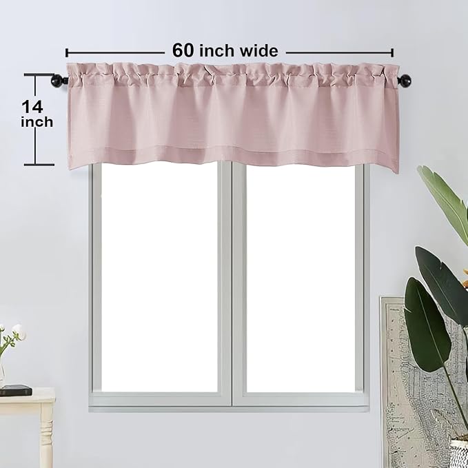 OWENIE Bob 1 PCS Blush Valances - Image 5