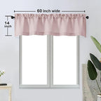 OWENIE Bob 1 PCS Blush Valances - Image 5