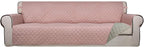 PureFit Reversible Quilted Sofa Cover, Water Resistant Slipcover Furniture by PureFit