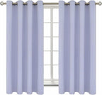 BGment Room Darkening Curtains 63 Inches Long by BGment
