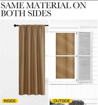 NICETOWN Window Curtains for Bedroom, 2 Panels, W42 x L48 -Inch, Home - Image 5