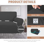 Easy-Going 100% Waterproof Oversized Loveseat Couch Cover, Dual Waterproof Sofa - Image 4