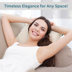 LANE LINEN Polyester Fiber Filled Decorative Cum Throw Pillow Inserts Pack of - Image 6