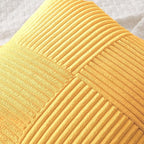 MIULEE Yellow Decorative Throw Pillow Covers 18x18 Inch - Image 2