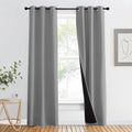 NICETOWN Full Shade Curtain Panels, Pair of Energy Smart & Noise Blocking Out by NICETOWN