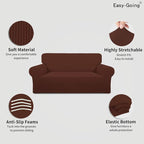 Easy-Going Stretch Oversized Loveseat Slipcover 1-Piece Sofa Cover Furniture - Image 3