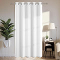 Joydeco Blackout Patio Sliding Door Curtains 96 Inches Long, Grommet Privacy by JOYDECO