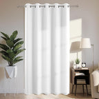 Joydeco Blackout Patio Sliding Door Curtains 96 Inches Long, Grommet Privacy by JOYDECO