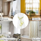 Curtain Tiebacks Outdoor Elegant Decorative Tie Backs Modern Rope Tiebacks - Image 5