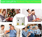 ONFAON Papa Gifts Throw Pillow Case, Papa's Spot Throw Pillow Covers 18 x 18 - Image 7