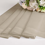 Chyhomenyc Taupe Sheer Curtains 120 Inches Long - Image 6