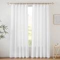RYB HOME White Curtains & Drapes by RYBHOME