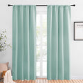 NICETOWN Blackout Curtains for Living Curtains, Aqua Blue, 2 Panels, 42 by 84 by NICETOWN