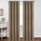 Joydeco Blackout Curtains 108 Inch Length 2 Panels Set, Thermal Insulated Long by JOYDECO