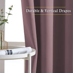 NICETOWN Patio Blackout Curtain Panels - Image 5