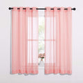 NICETOWN Coral Sheer Curtains L63 inches by NICETOWN