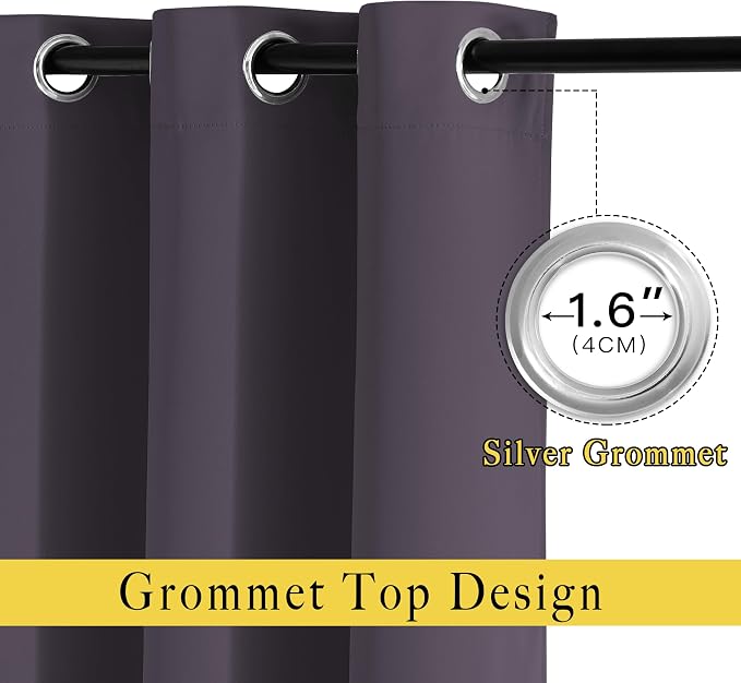 NICETOWN Room Darkening Grommet Panels - Image 2