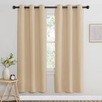 NICETOWN Blackout Window Curtains 72 inches Long, Thermal Insulated Grommet by NICETOWN