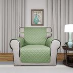 PureFit Reversible Quilted Sofa Cover, Water Resistant Slipcover Furniture - Image 2