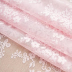 YJ YANJUN Vintage Lace Curtains 63 Inches Length- Cute Sheer Pink Curtains - Image 6