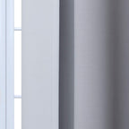 Yakamok Light Blocking Ombre Curtains, Room Darkening Grommet Window Drapes - Image 7