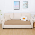 hyha Milk Silk Couch Cushion Covers, Soft Magic Sofa Covers Washable - Image 7