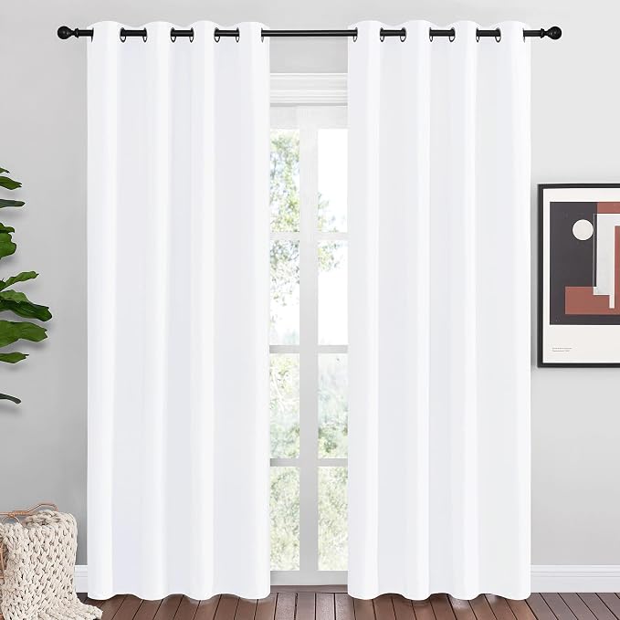 NICETOWN Window Curtains 86 inches Long by NICETOWN