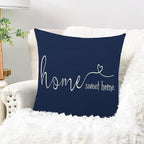 MFGNEH Home Sweet Home Quotes Farmhouse Pillow Covers 18x18 Inch, Farmhouse - Image 2
